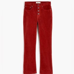 Madewell Cali Demi-Boot Jeans in Corduroy